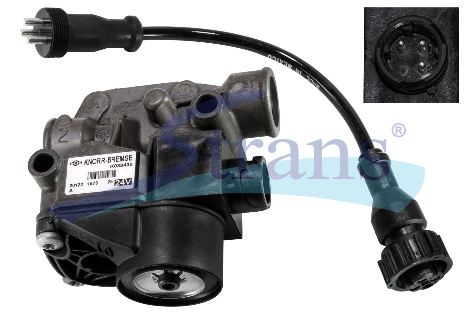K様先用 Модулятор Abs M24X1 (Кран Pk-242 + Кабель) K0384381N50 купити в